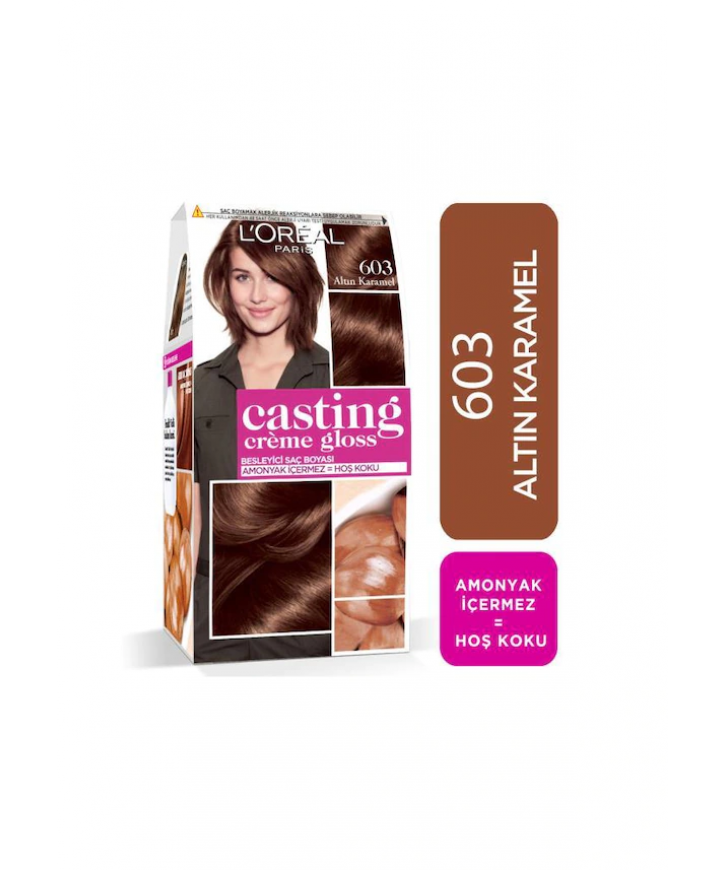 Loreal Casting Creme Gloss TR 4102 Cool Chestnut Kestane Saç Boyası eczahanemden