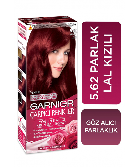 Garnıer Color Naturel Çarpıcı Renkler 5 62 Parlak Kızıl 