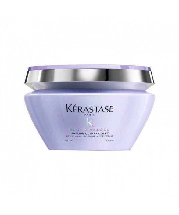 Kerastase Blond Absolu Masque Ultra Violet Açık Soğuk Sarı Saçlar İçin Mor Tonlama Maskesi 200ml