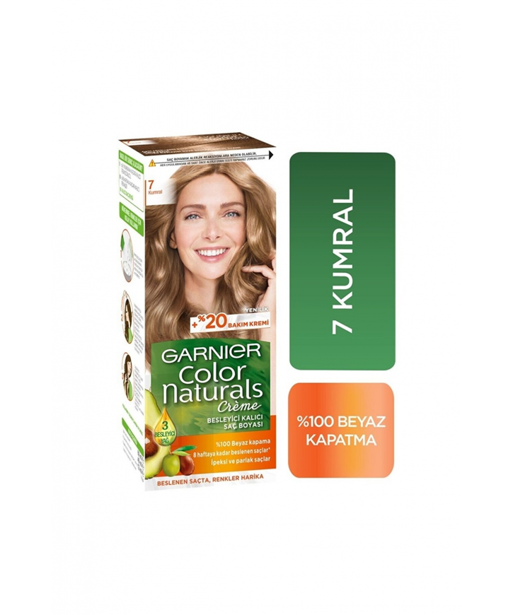 Garnier Color Natural Nude Medium Brown 8N eczahanemden