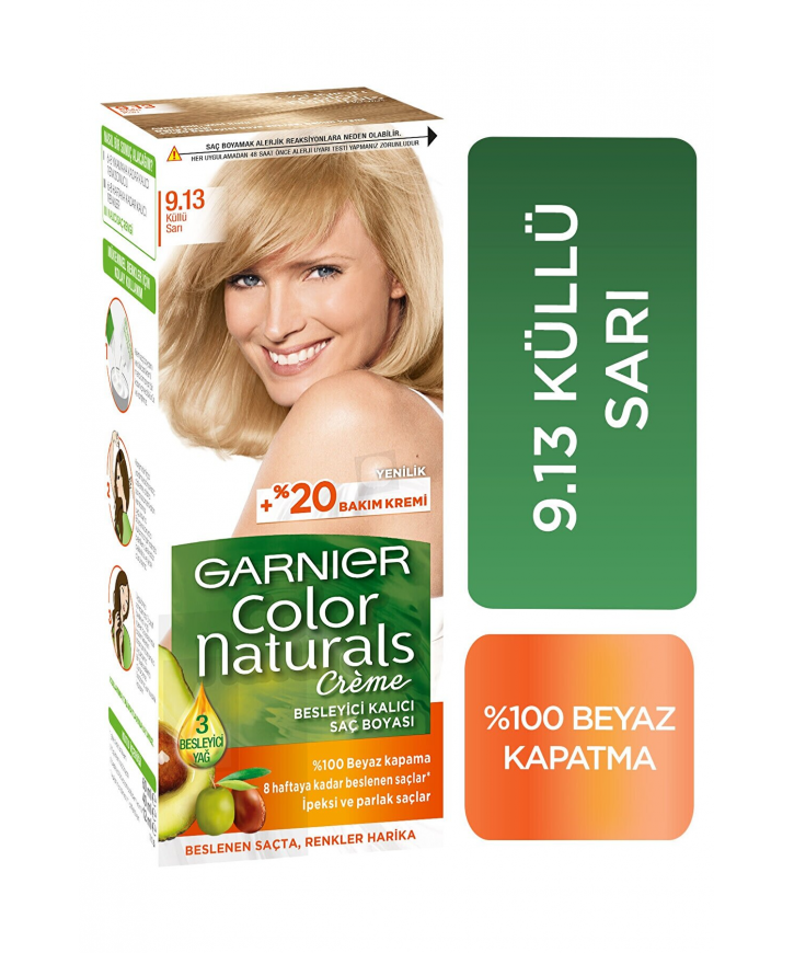 Garnier Color Naturals Saç Boyası 7.1 Küllü Kumral eczahanemden