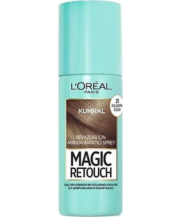 Loreal Magıc Retouch Ro 4 Beyaz Saçlar İçin Kapatıcı Sprey Kumral