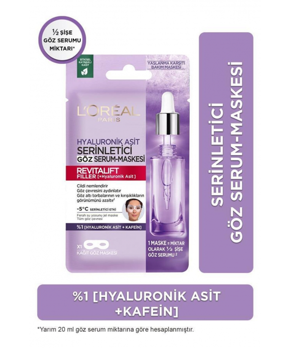 L'Oréal Paris Revitalift Filler Göz Maske