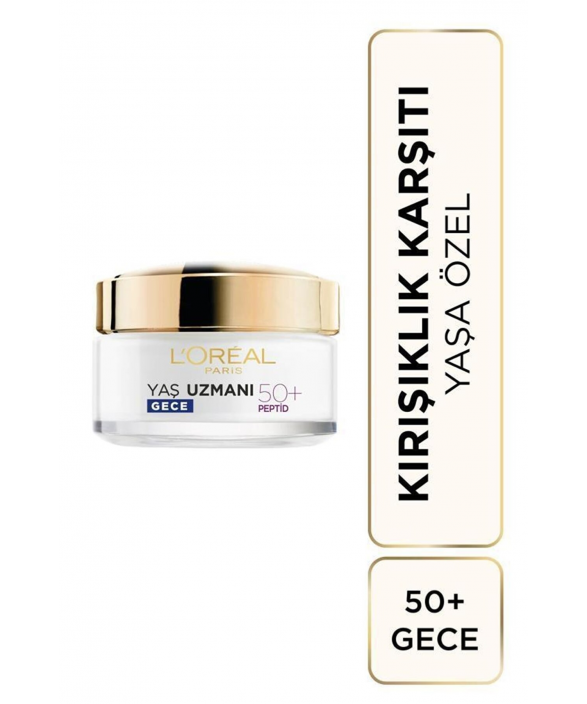 Loreal Paris Yaş Uzmanı 50 Gece Kremi 50 ml