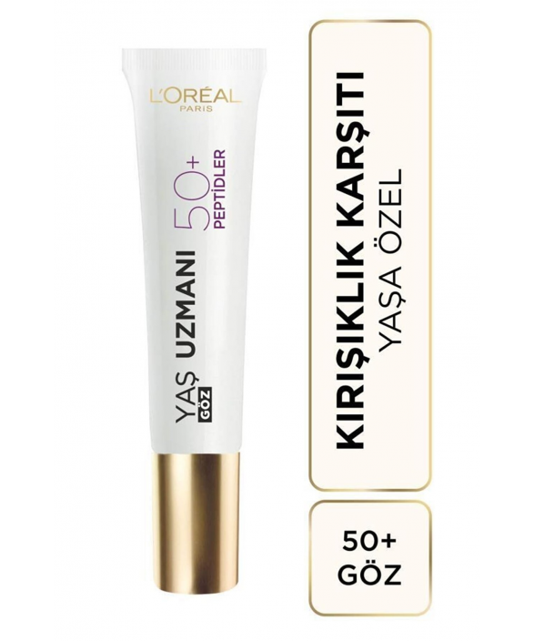 Loreal Paris Yaş Uzmanı 50 Kırışıklık Karşıtı Yenileyici Göz Kremi 