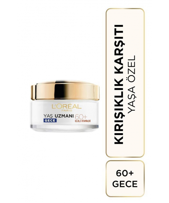 Loréal Paris Yaş Uzmanı 60 Besleyici Gece Kremi