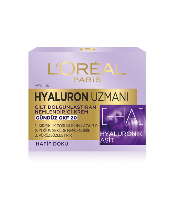 Loreal Hyaluron Uzmanı Nemlendirici Gündüz Kremi 50 ML