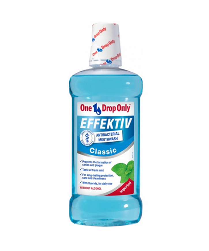 One Drop Only Antibakteriyel Çoklu Etki Gargara 500 ml Alkolsüz eczahanemden