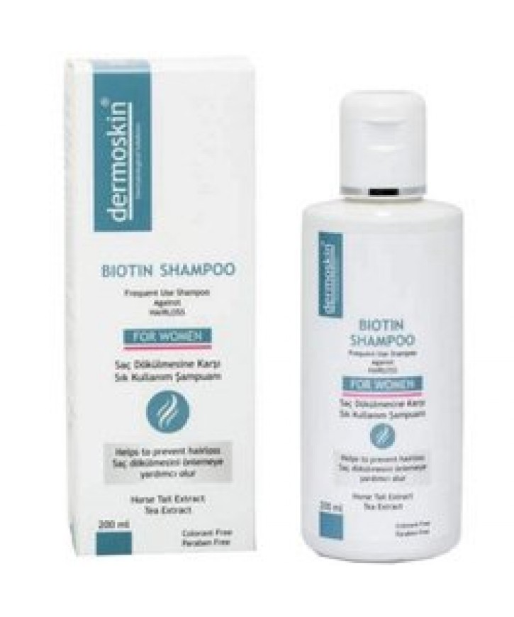 Dermoskin Biotin Shampoo For Men 200 ML 3 Al 2 Öde Erkeklere Özel Dökülme Önleyici Şampuan eczahanemden