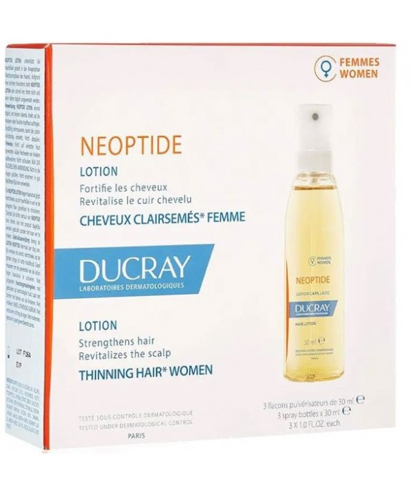 Ducray Neoptide Losyon Kadın 3x30 ML Kadınlara Özel Dökülme Önleyici Losyon