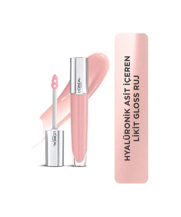 L'Oréal Paris Lipgloss Rouge Signature Ruj Plump 404 Assert