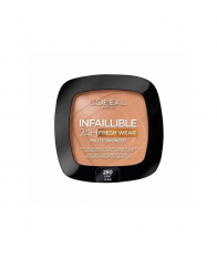 Loreal Paris Infaillible Fresh Wear No:250 Light Clair Bronzlaştırıcı Pudra