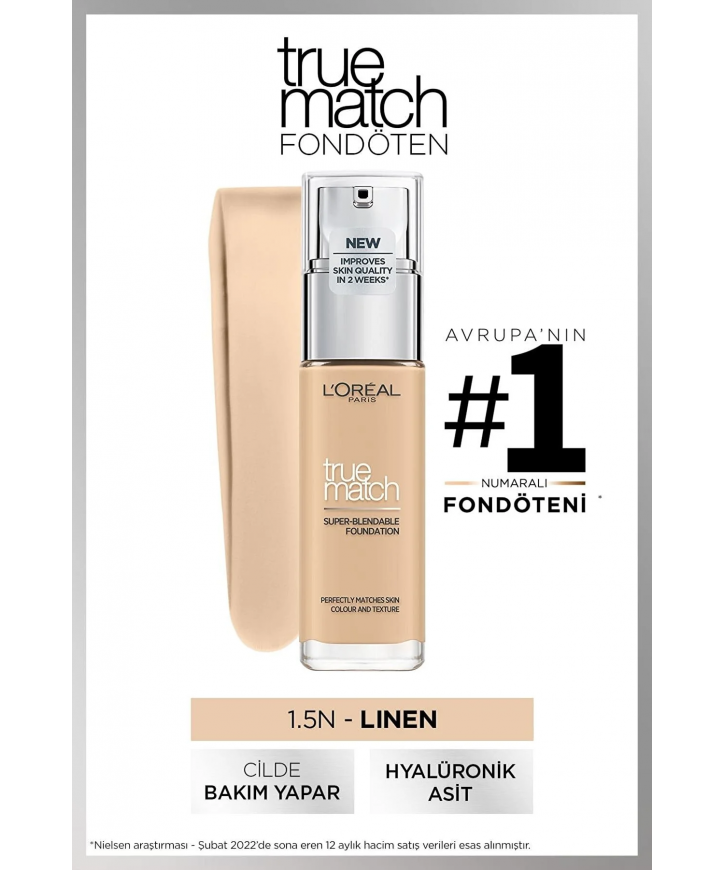 Loreal Paris True Match FdTnu Bakım Yapan Fondöten eczahanemden