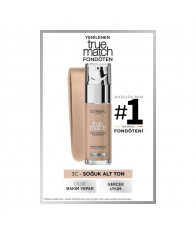 L'Oréal Paris True Match Foundation 3R3C3K Beige Rose