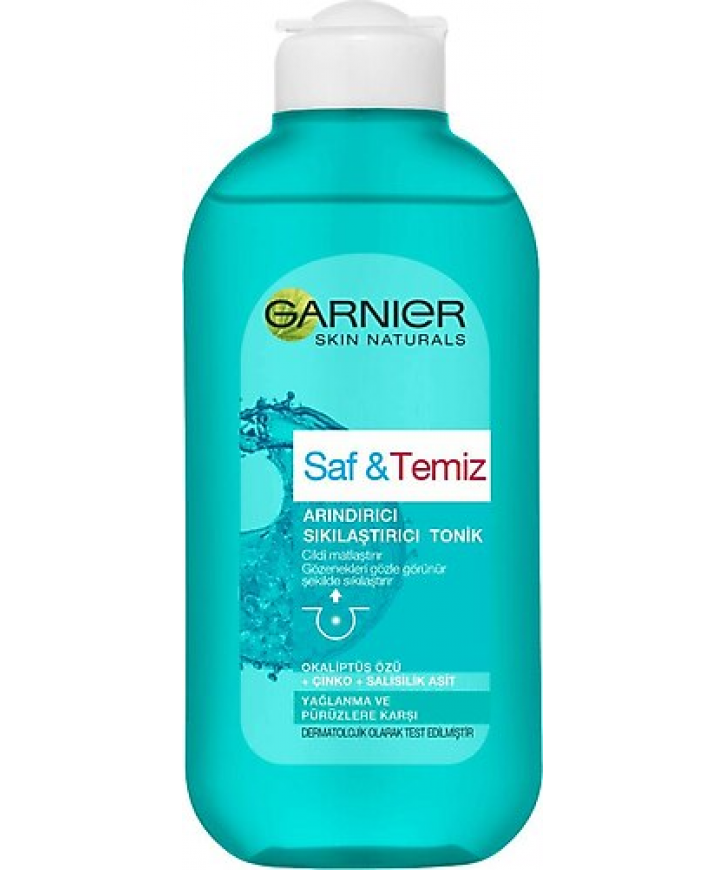 Garnier Saf Temiz Kömürlü Siyah Nokta Karşıtı Temizleme Jeli 200 ml eczahanemden