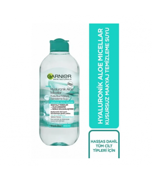 Garnier Hyaluronik Aloe Kusursuz Makyaj Temizleme Suyu 400 ml