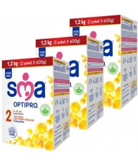 Sma Optipro Probiyotik 2 6  12 Ay Bebek Sütü 1200 gr  3 Adet