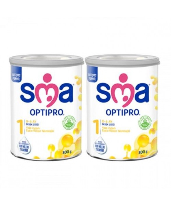 Sma 1 Optipro Probiyotik Bebek Sütü 800 gr  2 Adet