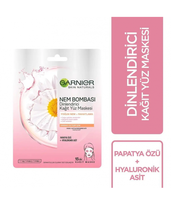 Garnier Maske Pembe Dinlendirici