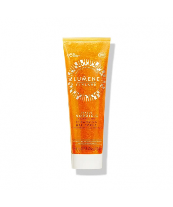 Lumene Clear Glow Cleansing Gel Scrub  Peeling Etkili Temizleyici Jel